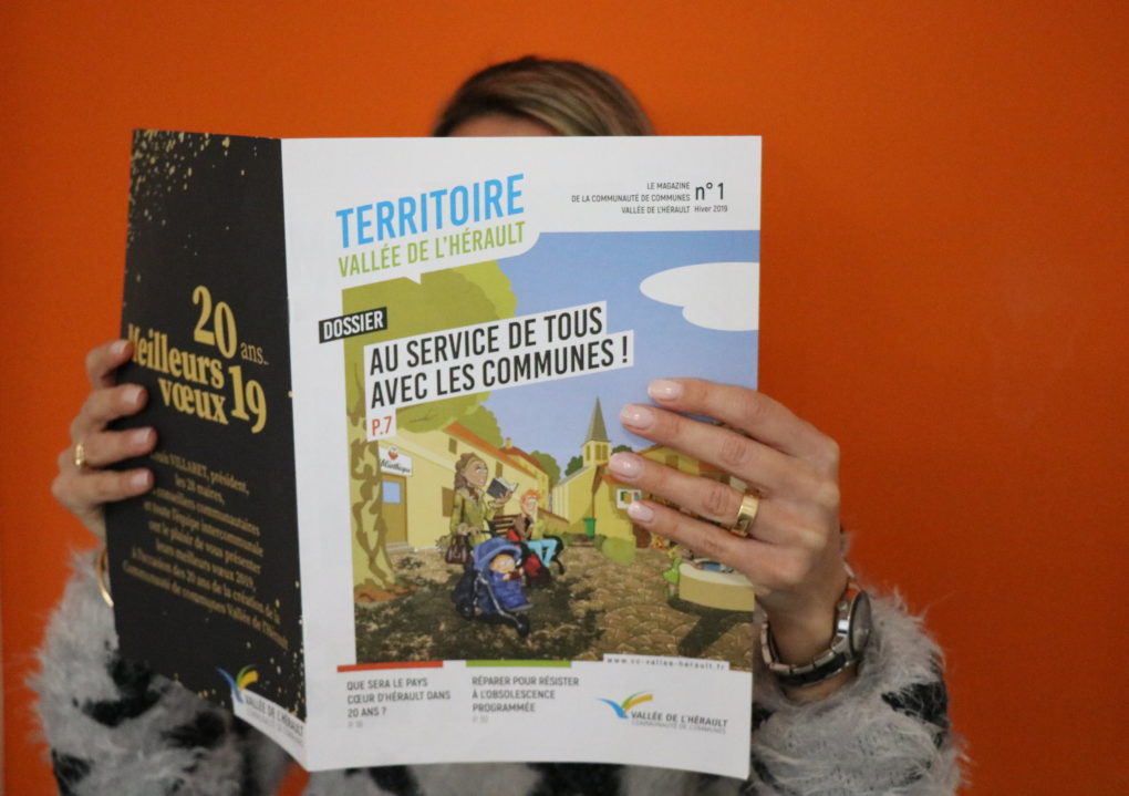 Nouveau magazine pour la Communauté de communes Vallée de l’Hérault